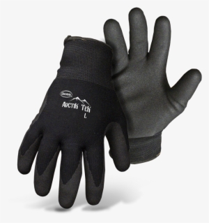 Boss® Arctik Tek™ Open Cell Nitrile Palm - Boss Arctik Tek Nitrile Coated Winter Work Gloves Small #4047438
