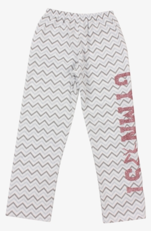 Gymnast Flannel Pants Gray Chevron - Zack & Tara Wet Bag - Chic Chevrons In P #4047763