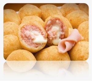 50 Coxinha De Presunto E Queijo Ja Fritas - Risole De Presunto E Queijo #4048202