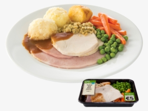 Turkey & Ham Dinner - Turkey And Ham Dinner #4048203