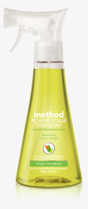 Power Foam Dish Soap - Method Power Foam Dish Soap, Lemon Mint, 16 Oz Spray #4048652