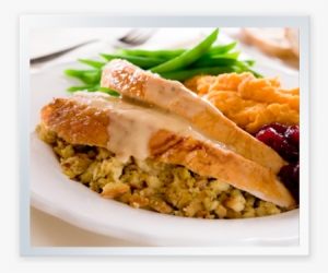 Kids - Thanksgiving Turkey Dinner Plate #4048738