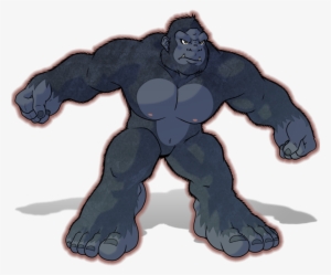 Big Gorilla By Catchshiro-d8c9rln - Anime Gorilla #4049968
