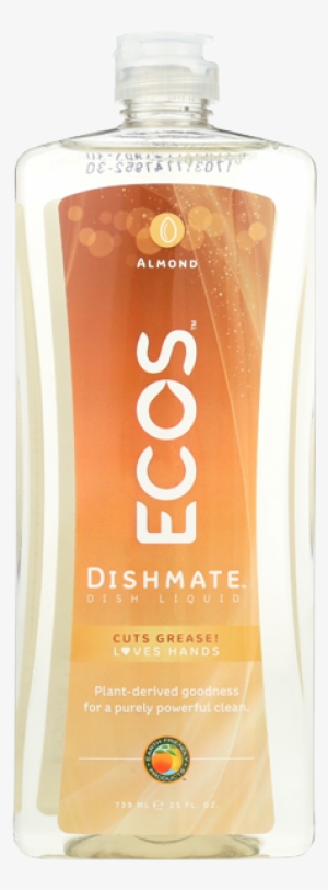 Ecos Dishmate Ecos Dish Soap Almond Bottle-25 Oz - Earth Friendly - Ecos Dishmate Dish Liquid Almond - #4049970
