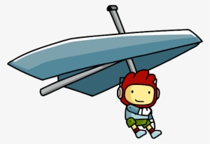 Hang Glider Using - Hang Gliding Cartoon Png #4050988
