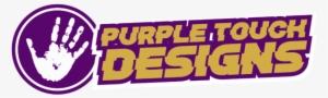 Purple Touch Designs Logo - Purple Touch Designs #4051208