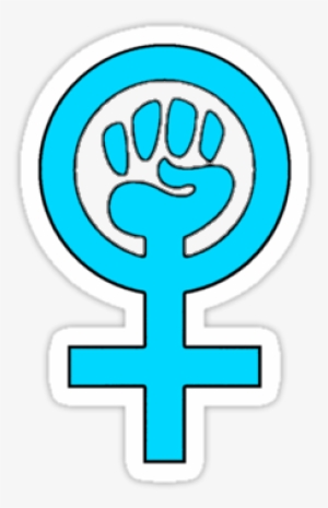 Feminismo Feminista Feminist Feminism Simbolo Symbol - Blue Feminist Symbol #4052152