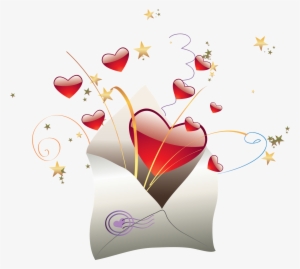 Tarjeta De Mensaje De Amor Con Corazones - 18 Mm Cabochon Posts * Heart * (020117) #4052367