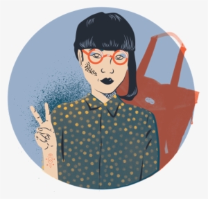 Hipster Girl-01 - Girl #4052489