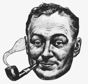 This Free Icons Png Design Of Another Happy Pipe Smoker #4052617