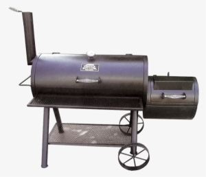 Outdoor Leisure 40 In Barrel Smoker - Stainless Steel Charcoal Barbecue For Use #4053005