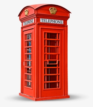 Miscellaneous - Red Phone Booth Png #4053392