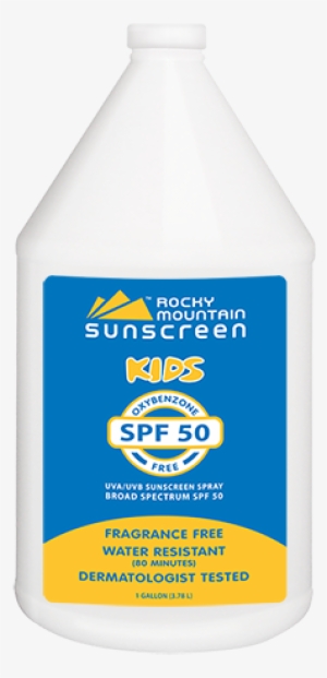 Gallon Spray Spf50 Kids Sunscreen Mist Refill - Illini 946 - Magnetic Slip-in Frame ($1.77 @ 100 Min) #4053552
