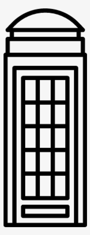 Phone Booth Vector - Desenho Cabine Telefonica Londres #4054317