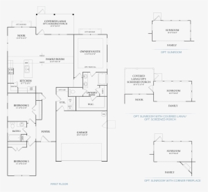 Sycamore Floor Plans - Technical Drawing #4054536