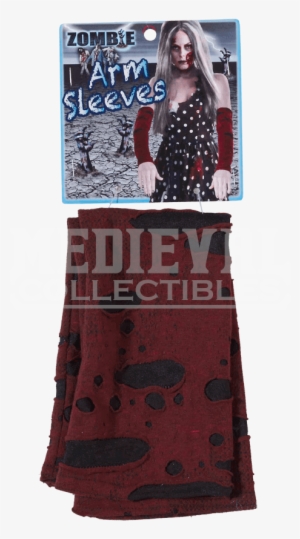 Undead Arm Sleeves - Bristol Novelty Ladies Zombie Arm Sleeves #4054690
