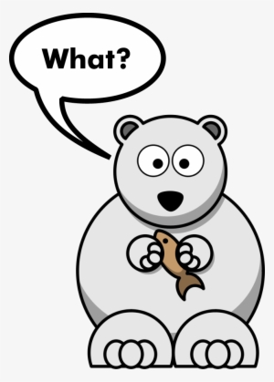 Funny Polar Bear Joke - Bear Drawing Easy Cute #4055020