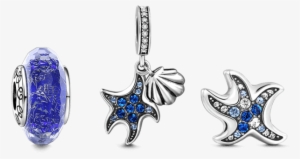 Nature Charms Soufeel Starfish And Shell Charm Set #4055556