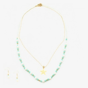 Collar Doble Estrella De Mar - Necklace #4055559