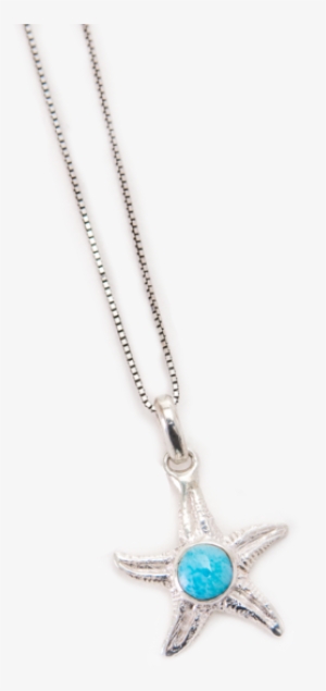 Larimar And Silver Pendent - Dominican Republic #4055607