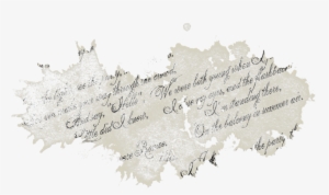 Military Mega White Splotch With Handwriting - Calligraphy #4055766