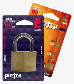 Candado De Bronce Pietra - Brass #4055859