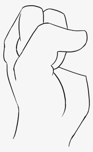 How To Draw Fist - Drawing #4055907