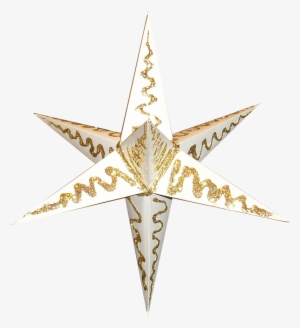 8 Point Paper Star Gold - Wish #4056457