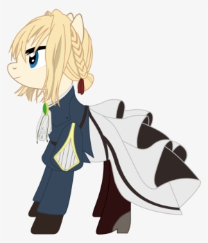 Sonofaskywalker, Clothes, Dress, Ponified, Pony, Safe, - Violet Evergarden Mlp #4057026