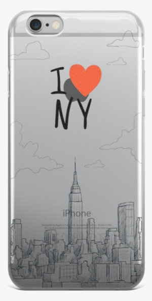 New York Illustration Iphone Case - Iphone 7 Clear Case Ultra Thin Tpu Cover Protective #4057433 New York Illustration Iphone Case - Iphone 7 Clear Case Ultra Thin Tpu Cover Protective #4057433