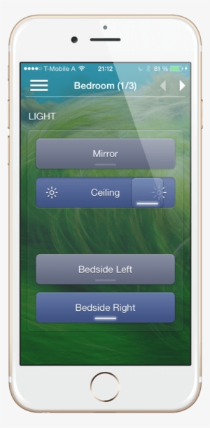 Knx Control And Visualisation App For Iphone, Ipad - Android Background Image Smart Home #4057651