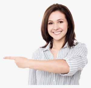 Women Pointing Left Png Image - Women Hand Pointing Png #4058656