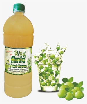 Buy Amla Vital Green Juice Online - Amla Juice Png #4059260