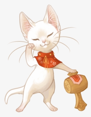 Japanese Lucky Cats From Mewitti Cat, Japanese, Lucky - Japanese Lucky Cat Art #4059611