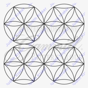 Pt Hex Leaf Circle - Line Art #4060063