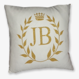 Leaf Circle & Crown And 2 Initials - San Josef National High School #4060155