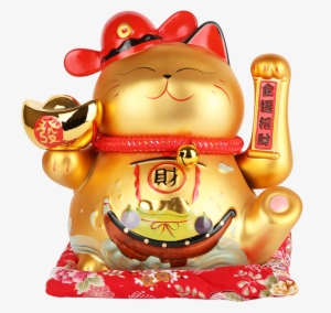 Shang Shanruo 9 Inch Shaking Hand Lucky Cat Ornaments - Cat #4060802