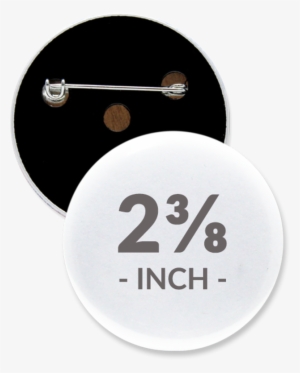2 3/8 Inch Round Custom Buttons - 6 Inch Button Pin #4061047