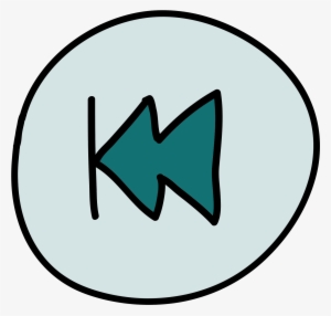 Rewind Button Round Icon - Arrow #4061182