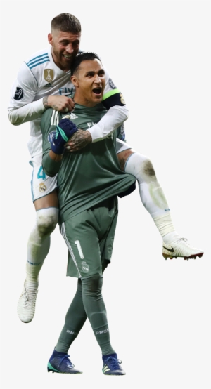 Keylor Navas & Sergio Ramos Render - Sergio Ramos 2018 Png #4061297