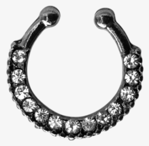 Gina Faux Nose/septum Hanger - Septum Png #4061379
