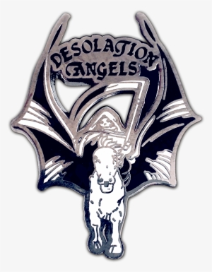 Image Of Desolation Angels Chrome Badge - Desolation Angels #4061536
