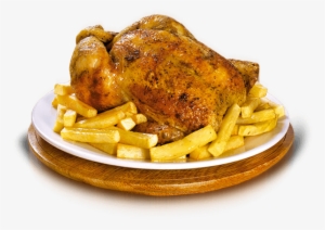 Peruvian Restaurant - Pollos Asados Con Papas Fritas #4061939