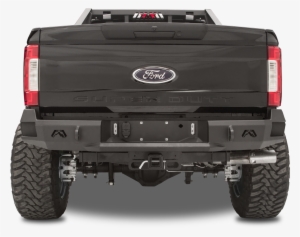 Fab Fours Premium Rear Bumper - Ford F150 Truck Rear Bumpers #4061944