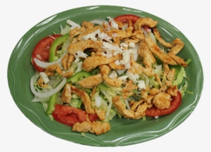 A Crisp Tortilla Bowl, Filled With Ground Beef Or Shredded - Fried Food #4062034