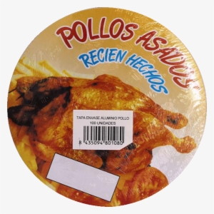 Tapa Para Envase De Aluminio Pollo Asado - Aluminium #4062292