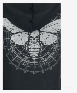 Sudadera De Encaje Moth Capucha Con Cremallera Compra - Gothicana By Emp Gothic Bolero - Bolero-top Set - For #4062589