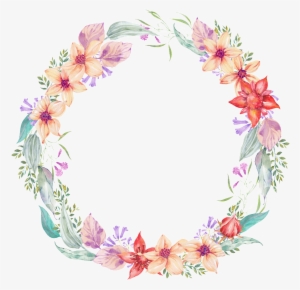 Garland Transparent Delicate Flower - Corona De Flores Png #4062614