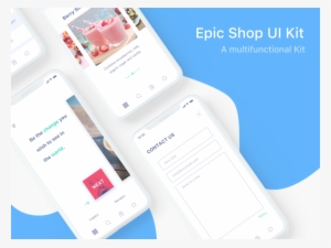 Iphone X Epic Shop Ui - Iphone X Ui Kit #4063006