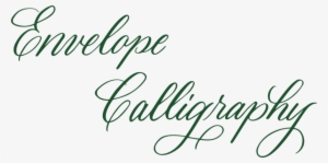 Envelope Calligraphy 1 For Web - World Wide Web #4063206